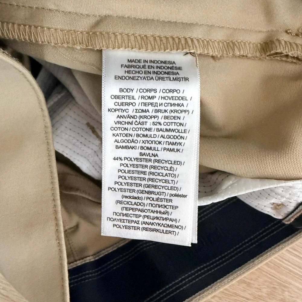 Polo Ralph Lauren Performance Pants Mens 30x30 Tan 5-Pocket Golf‎ Stretch